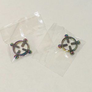 Rainbow Colored Nipple Clamps - NEW